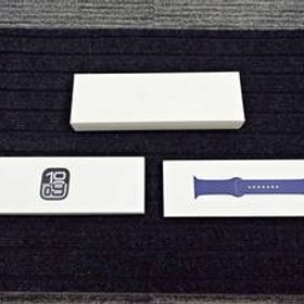 Apple アップル ■ Apple Watch Series 10 46mm シルバーアルミニウム デニムスポーツバンド MWWM3J/A 新品未開封品 ■ KT2435