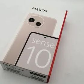 SHARP 国内版 【SIMフリー】 AQUOS sense10 6GB 128GB ペールピンク SH-M33