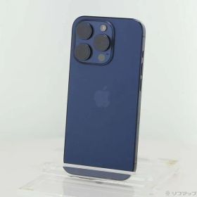 ソフマップ 〔中古品〕 iPhone15 Pro 128GB ブルーチタニウム MTUA3J／A SIMフリー【305】