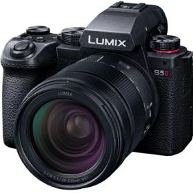 【中古】 パナソニック(Panasonic) フルサイズミラーレス一眼カメラ 望遠撮影 マクロ撮影まで幅広いシーンに対応 S5M2H ブラック DC-S5M2H