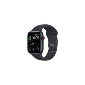 【未使用】Apple Apple Watch SE2 44mm Cellular ミッドナイトアルミニウムケース/ミッドナイトスポーツバンド MNPY3J/A【浜松駅前】保証期間３ヶ月