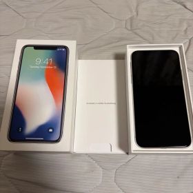 Apple iPhone X シルバー 本体