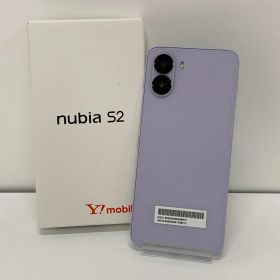 Nubia S2 128GB A504ZT ラベンダー Softbank SIMロック解除済み No.F427-1