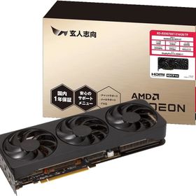 玄人志向 AMD Radeon RX 9070 XT 搭載グラフィックボード [RD-RX9070XT-E16GB/TP] グラフィックボード