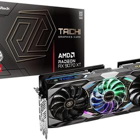 グラフィックボード ASRock AMD Radeon RX 9070 XT Taichi 16GB OC [RX9070XT TC 16GO] グラフィックボード