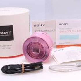 【美品】SONY DSC-QX10-P デジタルカメラ Cyber-shot レンズスタイルカメラ QX10 ピンク