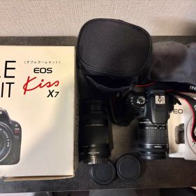 Canon EOS Kiss X7 ダブルズームキット 超美品