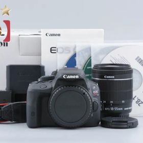 【中古】Canon キヤノン EOS Kiss X7 EF-S 18-55mm IS STM レンズキット ブラック