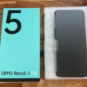 OPPO Reno5 A シルバーブラック 128 GB SIMフリー