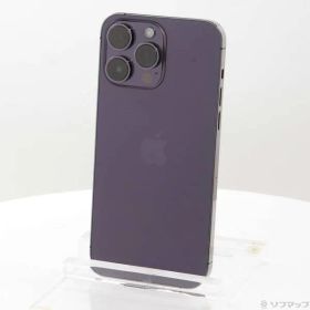 ソフマップ 〔中古品〕 iPhone14 Pro Max 128GB ディープパープル MQ993J／A SIMフリー【349】