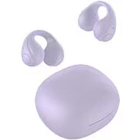 グリーンハウス GREEN HOUSE 完全ワイヤレスイヤホン オープンイヤーワイヤレスイヤホン イヤーカフタイプ Bluetooth対応 パープル GH-OWSB-PU