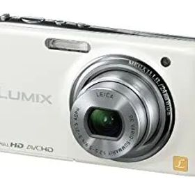 パナソニック デジタルカメラ LUMIX FX77 リリーホワイト DMC-FX77-W