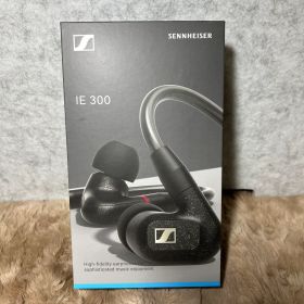 ゼンハイザー Sennheiser イヤホン 有線 IE 300 ブラック