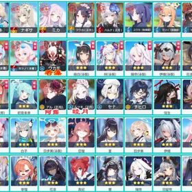 【ブルアカ】選択肢多い 人気キャラ検索可 初期アカウント