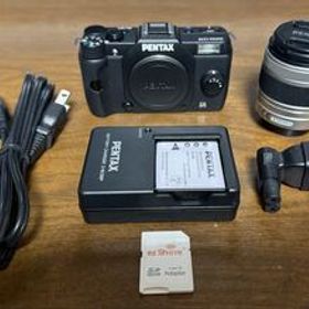 PENTAX Q10 ズームレンズキット （ブラック）L字プラグ WiFi機能付SDカードアダプタ付属