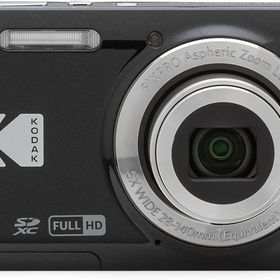 デジカメ Kodak コンパクト デジタルカメラ 簡単 高画質 コダック デジカメ PIXPRO FZ55-BK ブラック 1600万画素 光学5倍ズーム