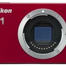 【中古】Nikon 1 j1 10.1 MP HDデジタルカメラボディのみ(レッド)