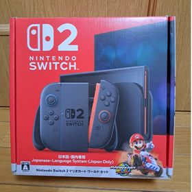 ニンテンドースイッチ(Nintendo Switch)の【美品】switch2マリオカート ワールドセット(家庭用ゲーム機本体)
