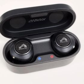 【現状品】Victor HA-FW1000T/ワイヤレスイヤホン/WOODシリーズ