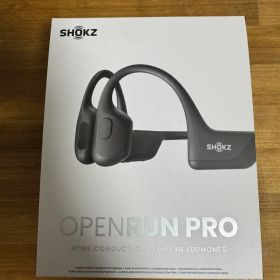 SHOKZ OPENRUN PRO 骨伝導ヘッドフォン ブラック