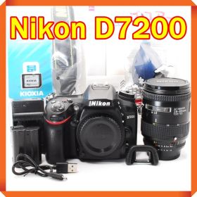 Nikon D7200 シングルレンズセット 一眼レフカメラ スマホ転送