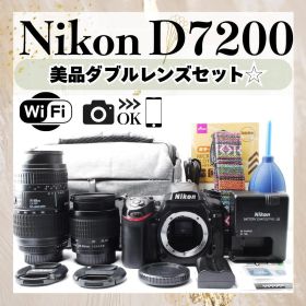 入園 入学式 におすすめ❣️Nikon D7200 ダブルレンズセット 初心者