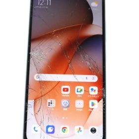 Redmi 12 5G XIG03 au ブルー 画面割れ ジャンク