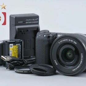 【中古】SONY ソニー α NEX-5R パワーズームレンズキット ブラック シャッター回数僅少