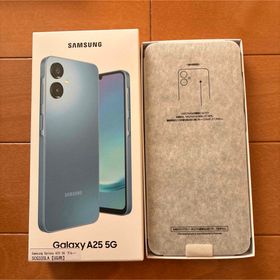 サムスン(SAMSUNG)のGalaxy A25 5G ブルー(スマートフォン本体)