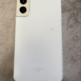 【美品】Samsung Galaxy S22 ホワイト 本体 au