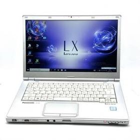 【良品】Panasonic Let‘s note CF-LX6 i3 7100U 7世代 メモリ 8GB SSD 256GB 14型 DVDドライブ Windows11 Pro office2024