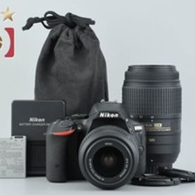 【中古】Nikon ニコン D5500 ブラック ダブルズームキット