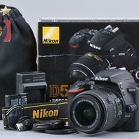 【中古】Nikon ニコン D5500 ブラック 18-55mm VR II レンズキット 元箱付き