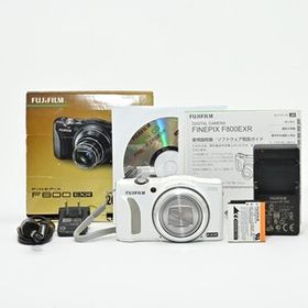1103＜良品＞ FUJIFILM デジタルカメラ FinePix F800EXR 光学20倍 ホワイト F FX-F800EXR WH