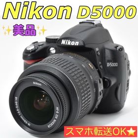 ニコン(Nikon)のNikon D5000 レンズセット スマホ転送OK 動画撮影・自撮り可(デジタル一眼)
