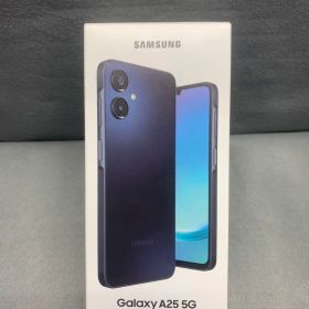 新品未使用 国内版 SIMフリー Galaxy A25 5G 64GB ブラック