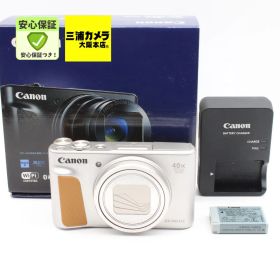 【ほぼ新品】 Canon PowerShot SX740 HS シルバー 光学40倍ズーム/4K動画/Wi-Fi対応 コンパクトデジタルカメラ #06302119