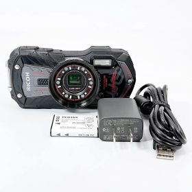 リコー RICOH WG-30 エボニーブラック コンデジ カメラ 中古