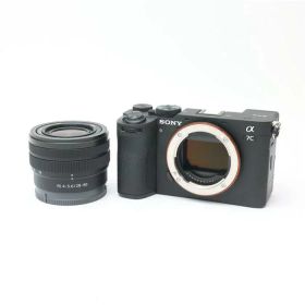 【中古】 《美品》 SONY α7C II ズームレンズキット ILCE-7CM2L B ブラック [ デジタルカメラ ]