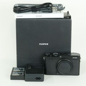 [美品 | シャッター数1,340回｜バッテリー2個付] FUJIFILM X-E4 [ボディ ブラック] | FUJIFILM Xマウント