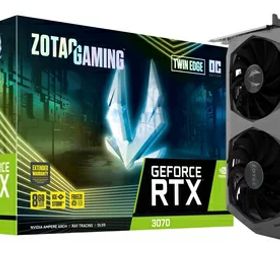 【中古】 ZOTAC GAMING GeForce RTX 3070 Twin Edge OC グラフィックスボード ZT-A30700H-10P VD7416
