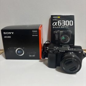 SONY α6300 ミラーレス一眼 本体とレンズ付き