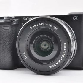 Sony ソニー アルファ a6300 ミラーレスデジタル一眼カメラ ブラック 16-50mm レンズ セット