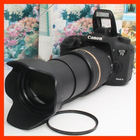 キヤノン(Canon)の❤️スマホ転送セット&近遠対応神レンズ❤️Canon EOS 7D MarkII(デジタル一眼)
