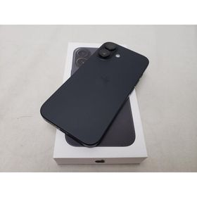 (中古) iPhone16 128GB ブラック /MYDQ3J/A 【国内版 SIMFREE】、SIMフリー