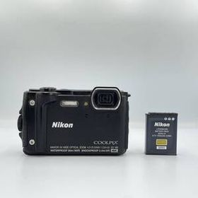 【動作品】Nikon coolpix W300 BLACK コンデジ デジカメ デジタルカメラ 撮影&フラッシュ動作OK