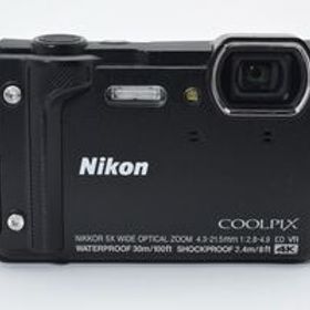 美品 Nikon ニコン COOLPIX W300 ブラック コンパクトデジタルカメラ クールピクス 防水 (790)