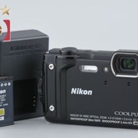 【中古】Nikon ニコン COOLPIX W300 ブラック コンパクトデジタルカメラ