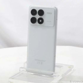 【中古】Xiaomi(シャオミ) POCO F6 Pro 256GB ホワイト MZB0HEHJP SIMフリー 【262-ud】
