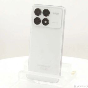 【中古】Xiaomi(シャオミ) POCO F6 Pro 256GB ホワイト MZB0HEHJP SIMフリー 【262-ud】